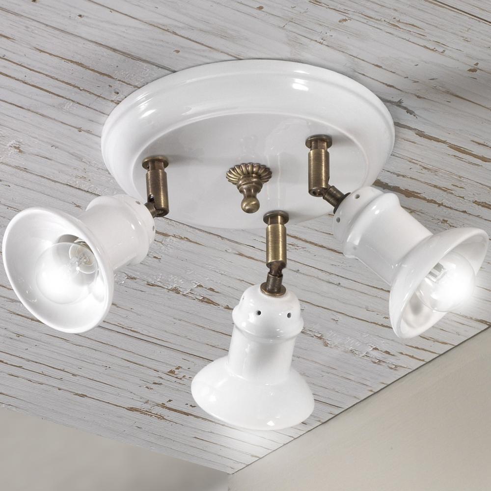klasszikus feher allithato mennyezeti lampa spotlampa konyha nappali haloszoba kis belmagassag gardrob mediterran country elegans keramia rez vilagitas.jpg